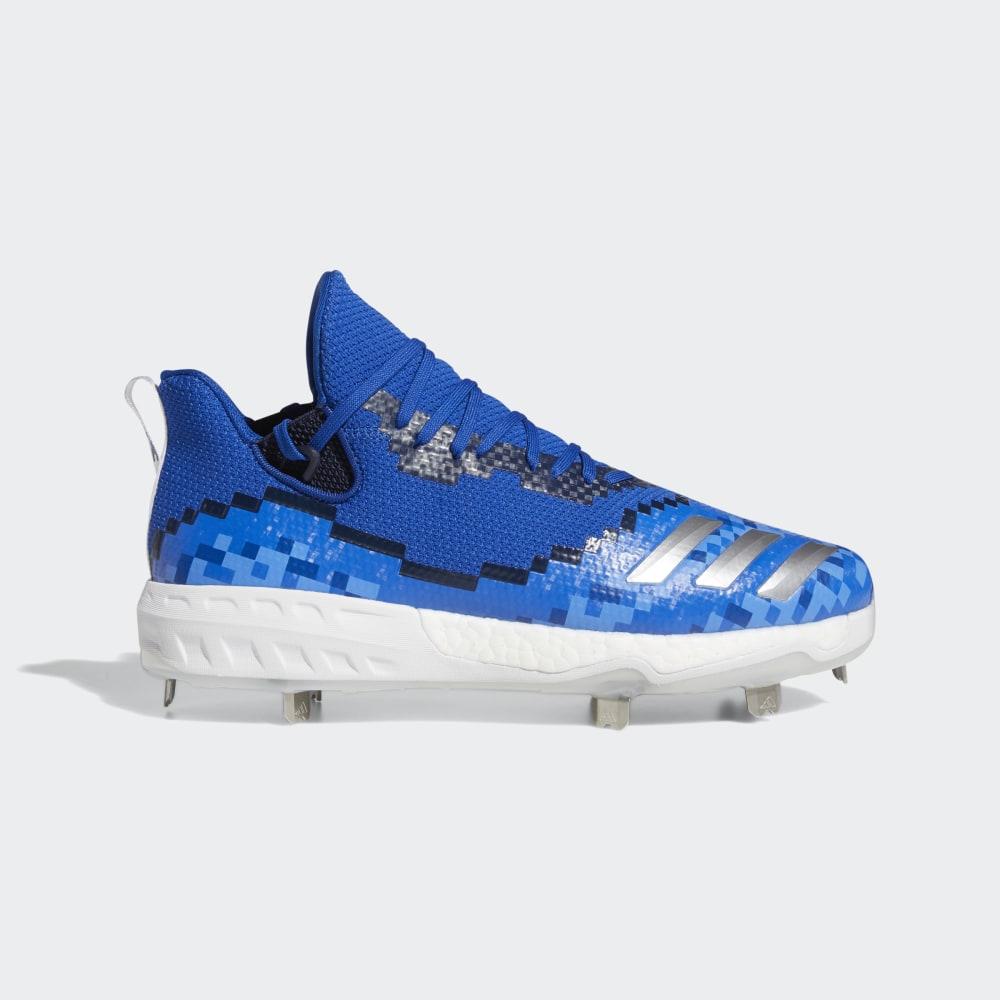 Adidas Men's Icon V 8-Bit Baseball Cleats Royal/White/Blue Ireland F34714